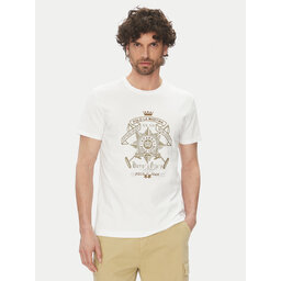 La Martina La Martina T-Shirt Aloysius MARG30 JS206 Weiß Regular Fit