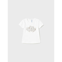Mayoral Mayoral Camiseta 105 Blanco Regular Fit