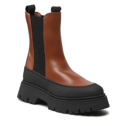 Tamaris Klassische Stiefeletten Tamaris 1-25461-29 Cognac/Black 315