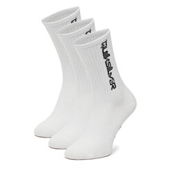 Quiksilver Довгі шкарпетки Quiksilver AS_QUIKSILVER_100W_SS25 (3-PACK) Білий