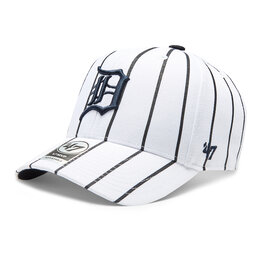 47 Brand Cappellino 47 Brand MLB Detroit Tigers Bird Cage 47 MVP B-BDCG09WBV-WH White