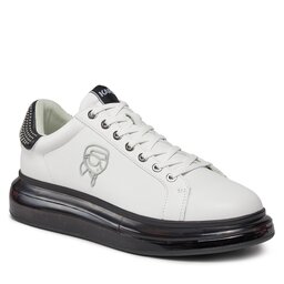 KARL LAGERFELD Сникърси KARL LAGERFELD KL52631N White Lthr w/Black 010