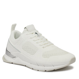 Calvin Klein Sportcipők Calvin Klein Low Top Lace Up Tech HM0HM01283 Triple White 0K4