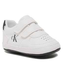 Calvin Klein Jeans Sneakers Calvin Klein Jeans Velcro Shoe V0B4-80540-1582X002 White/Black X002