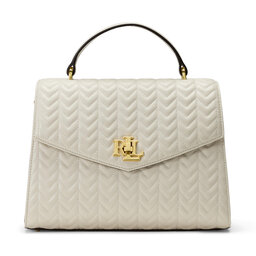 LAUREN RALPH LAUREN Torebka LAUREN RALPH LAUREN Farrah 431966766001 Écru