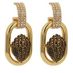 Kurt Geiger Naušnice Kurt Geiger Eagle Link Drop Earrings 1343361429 Zlatá
