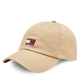 Tommy Jeans Czapka z daszkiem Tommy Jeans Tjm Heritage 6 Panel Cap AM0AM12020 Beżowy