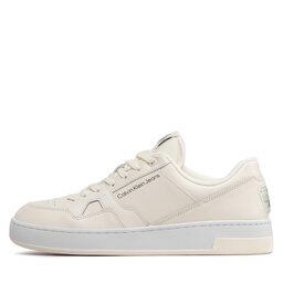 

Снікерcи Calvin Klein Jeans Basket Cupsole Lacup Low YM0YM00497 Off White 01V, Бежевий