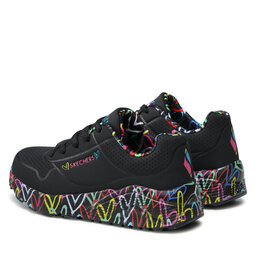 

Снікерcи Skechers Lovely Luv 314976L/BKMT Black/Multi, Чорний