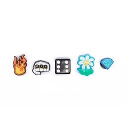 

Прикраса для взуття Crocs Jibbitz™ Mvp Kid 5 Pack 10010239 Кольоровий