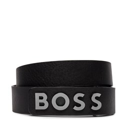 BOSS Vīriešu josta Boss 50516682 Melns