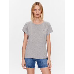 Tommy Hilfiger Tommy Hilfiger T-Shirt UW0UW04525 Grau Regular Fit