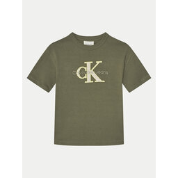 Calvin Klein Jeans Calvin Klein Jeans Camiseta IB0IB02361 Verde Regular Fit