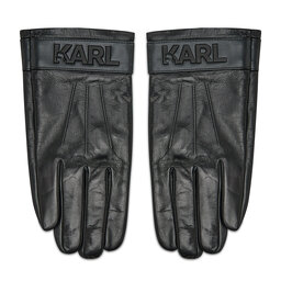 KARL LAGERFELD Γάντια Ανδρικά KARL LAGERFELD 220M3615 Black A999