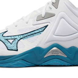 

Взуття Mizuno Wave Momentum 3 Mid V1GA2317 White/Sailor Blue/Silver 21, Білий