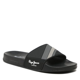 Pepe Jeans Παντόφλες Pepe Jeans Slider Texture PMS70125 Black 999