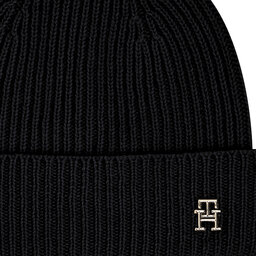 

Шапкa Tommy Hilfiger Cashmere Chic Beanie AW0AW15321 Black BDS, Чорний