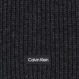 Шарф Calvin Klein Daddy Wool Knit Scarf K50K510995 Dark Gray BAX, Сірий