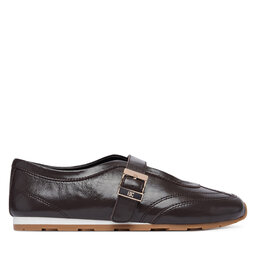 Tommy Hilfiger Ballerinas Tommy Hilfiger Bella Ballet Mary Jane FW0FW09416 Braun