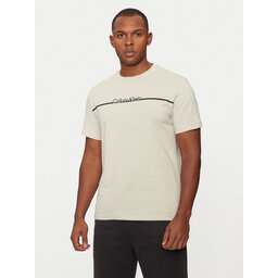 Calvin Klein Calvin Klein Majica K10K113802 Bež Regular Fit