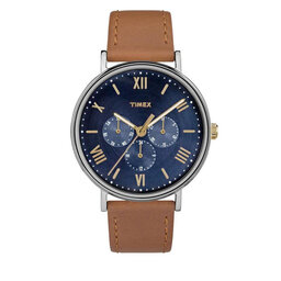 Timex Klocka Timex Southview Multifunction TW2R29100 Brown/Navy