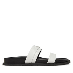 MICHAEL Michael Kors Şlapi MICHAEL Michael Kors Mandy Flat Sandal 40S5MAFS2L Alb