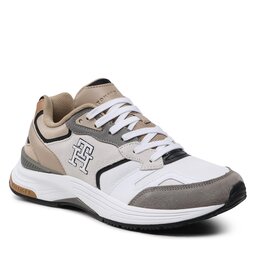 Tommy Hilfiger Сникърси Tommy Hilfiger Modern Prep Sneaker Mix FM0FM04498 Beige AEG