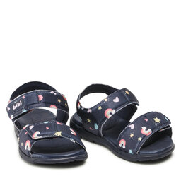 

Босоніжки Bibi Basic Sandals Mini 1101130 Naval/Print, Cиній