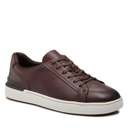 Clarks Αθλητικά Clarks CourtLite Move 261716207 Dark Tan