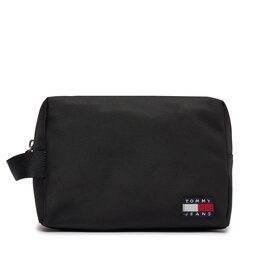 Tommy Hilfiger Kosmetyczka Tommy Hilfiger Tjm Ess Daily Nylon Washbag AM0AM12079 Black BDS