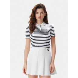 Tommy Jeans Tommy Jeans Pólóing Essential DW0DW20160 Sötétkék Slim Fit