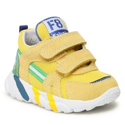 Naturino Sneakersy Naturino Falcotto by Naturino Stripe Vl 0012017461.01.1G10 M Yellow/Green