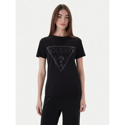 Guess Guess Футболка V2YI07 K8HM0 Чорний Regular Fit