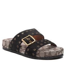 Coach Sandaler och Slip-ons Coach Ally Suede CA460 Black/Oak