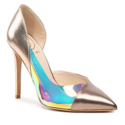 Baldowski Stilettos Baldowski D04303-E160-002 Metal Rame/Vinyl Petro/Metal Cipria