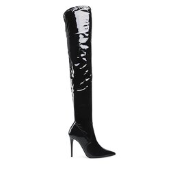 

Ботфорти Steve Madden Dominique Boot SM11000128-02002-018 Black Patent, Чорний