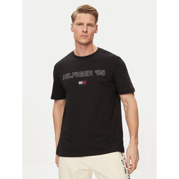 Tommy Hilfiger Tommy Hilfiger T-Shirt 85' MW0MW34427 Μαύρο Regular Fit
