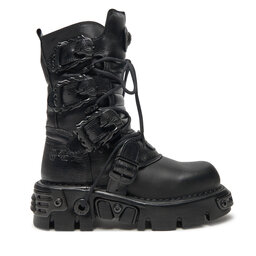 NEW ROCK Bakancs NEW ROCK M-391-S18 Fekete