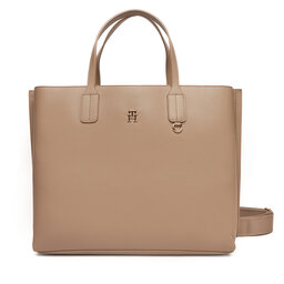 Tommy Hilfiger Bolso Tommy Hilfiger Th Distinct Satchel AW0AW17463 Beis