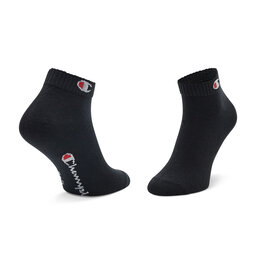 

Набір 3 пар низьких шкарпеток unisex Champion U24559 KK001 Nbk/Nbk/Nbk, Чорний