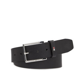 Tommy Hilfiger Pasek Męski Tommy Hilfiger Oliver 4.0 Ext AM0AM11766 Black BDS