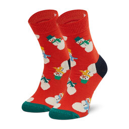 Happy Socks Ilgos Vaikiškos Kojinės Happy Socks KSNS01-4300 Raudona