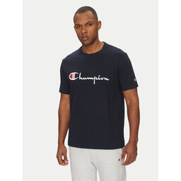 Champion Champion Marškinėliai 221621 Tamsiai mėlyna Standard Fit