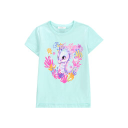 Coccodrillo Coccodrillo Camiseta WC5143204IGK Verde Regular Fit