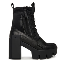 United Nude Botines planos United Nude Grip Combat Mid 1096201165 Negro