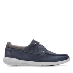 

Туфлі Clarks Gorwin Moc 26164694 Navy Nubuck, Cиній