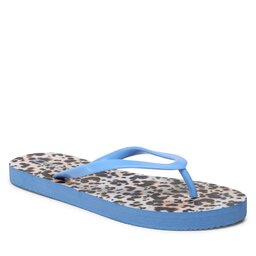 ONLY Shoes Infradito ONLY Shoes Onllitzia Printed Flip Flop 15289331 Light Blue/Animal