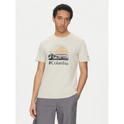 Columbia Columbia Póló Path Lake™ II Graphic 1934814 Bézs Regular Fit