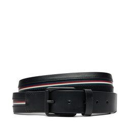 Tommy Hilfiger Ζώνη Ανδρική Tommy Hilfiger Casual AM0AM12813 Μαύρο