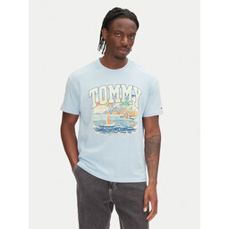 Tommy Jeans Tommy Jeans Футболка Arch Sailing DM0DM21867 Блакитний Relaxed Fit